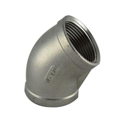 Paslanmaz Dişli Dirsek (45 derece)